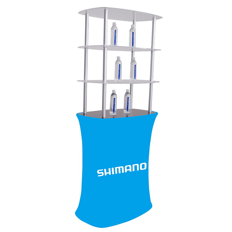 Square Display Rack - Sleek & Functional Retail Display Solution