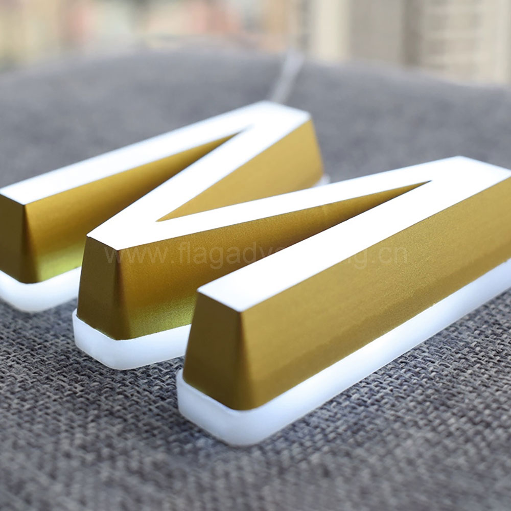 Mini Accessories Lettering Enhance Your Brand with Mini Acrylic Front & Back Illuminated 3D ...