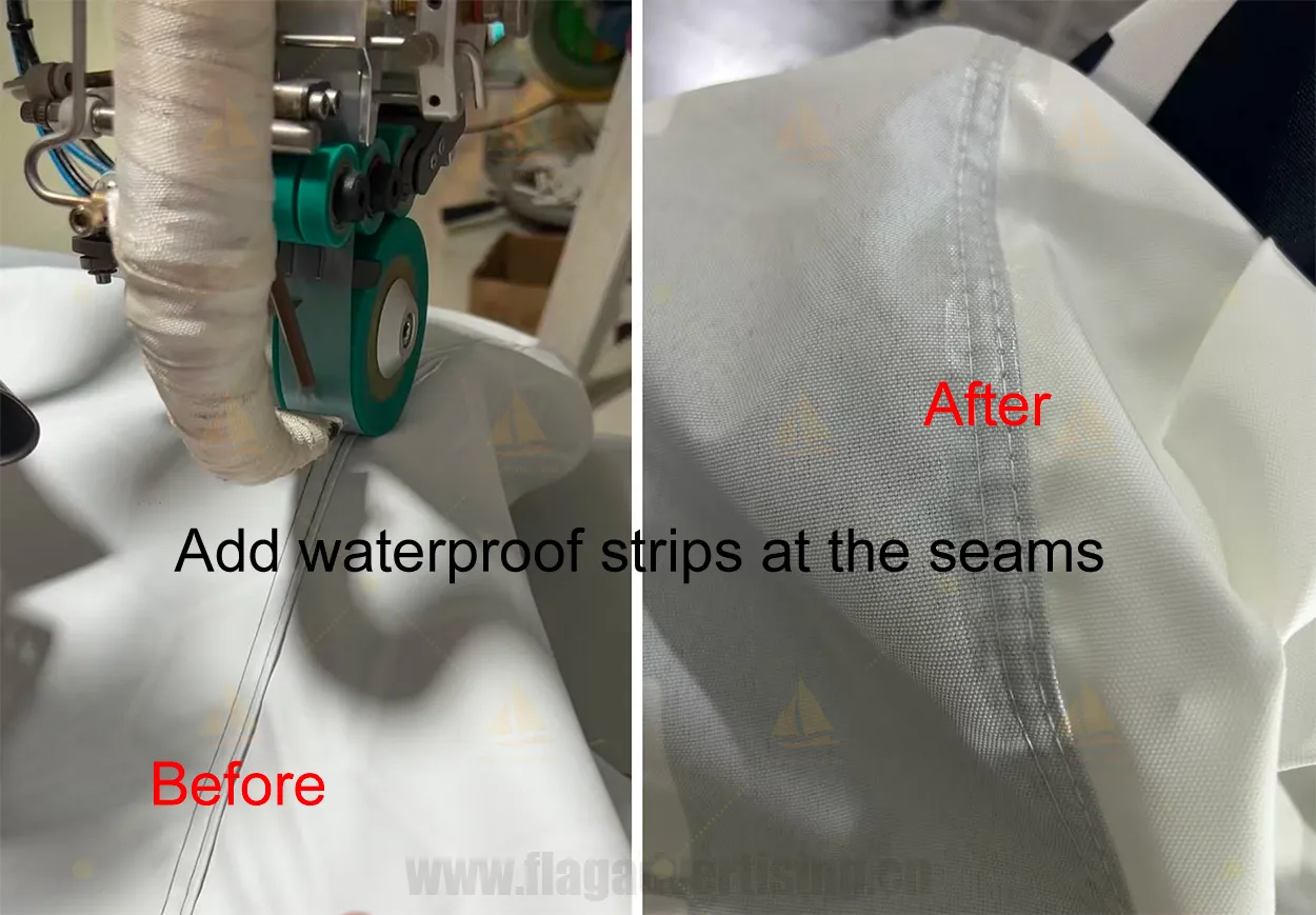 Add-waterproof-strips-at-the-seams Add-waterproof-strips-at-the-seams