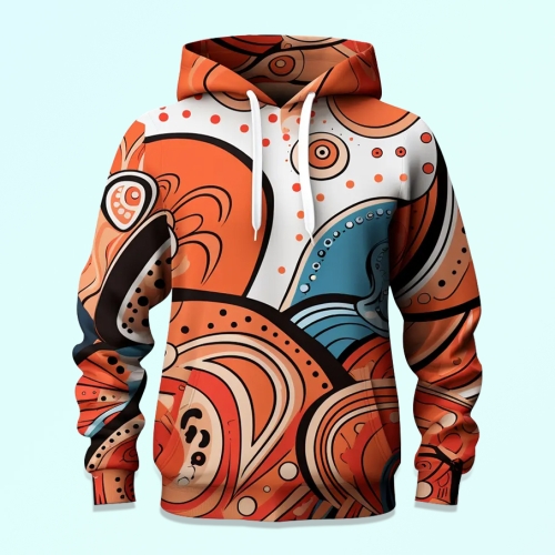 Aboriginal Clothes Mens Hoodies Australia  Community Unity Unisex Hoodies