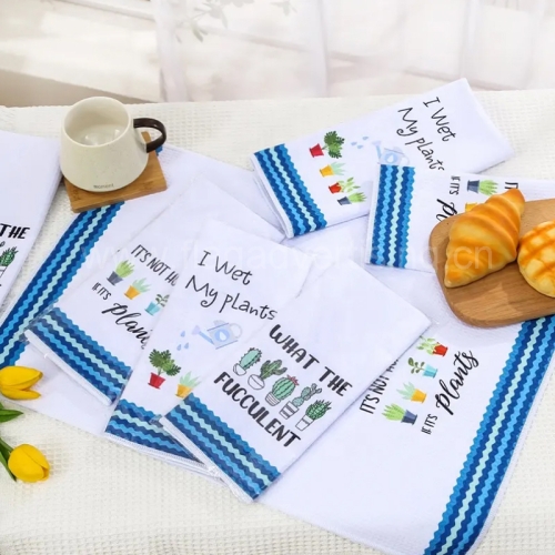 Reusable Microfiber Kitchen Towels – Eco-Friendly Cleaning Cloths & Tea Towels for Home Use