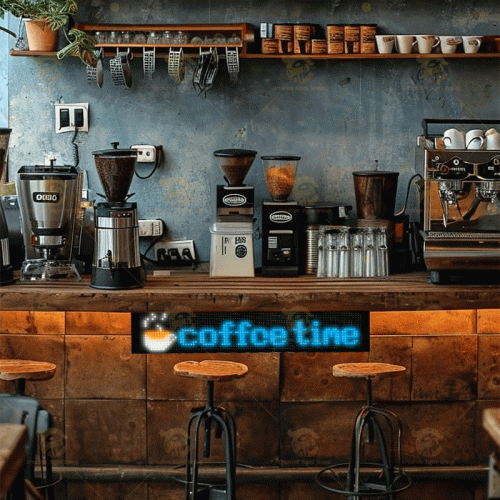 1696Plus LED Matrix Panel – APP Controlled Outdoor 5V Display | DIY Text, Animation & Image Sign for Car & Advertising