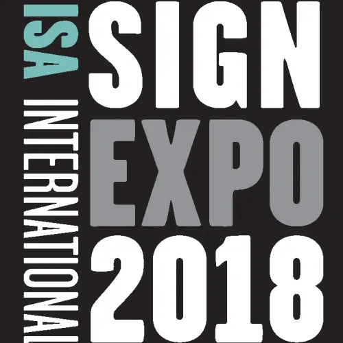 ISA International Sign Expo 2018 (22nd-24th,March 2018) Booth 4946