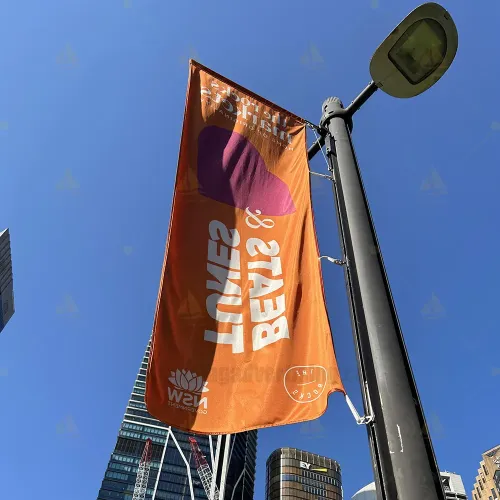 Street Pole Flags
