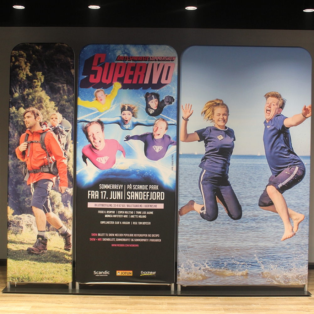 Luxury EZ Tube Banner Stand
