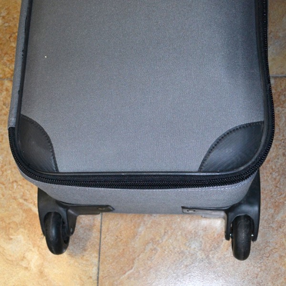 Wheeled Canvas Hard Case