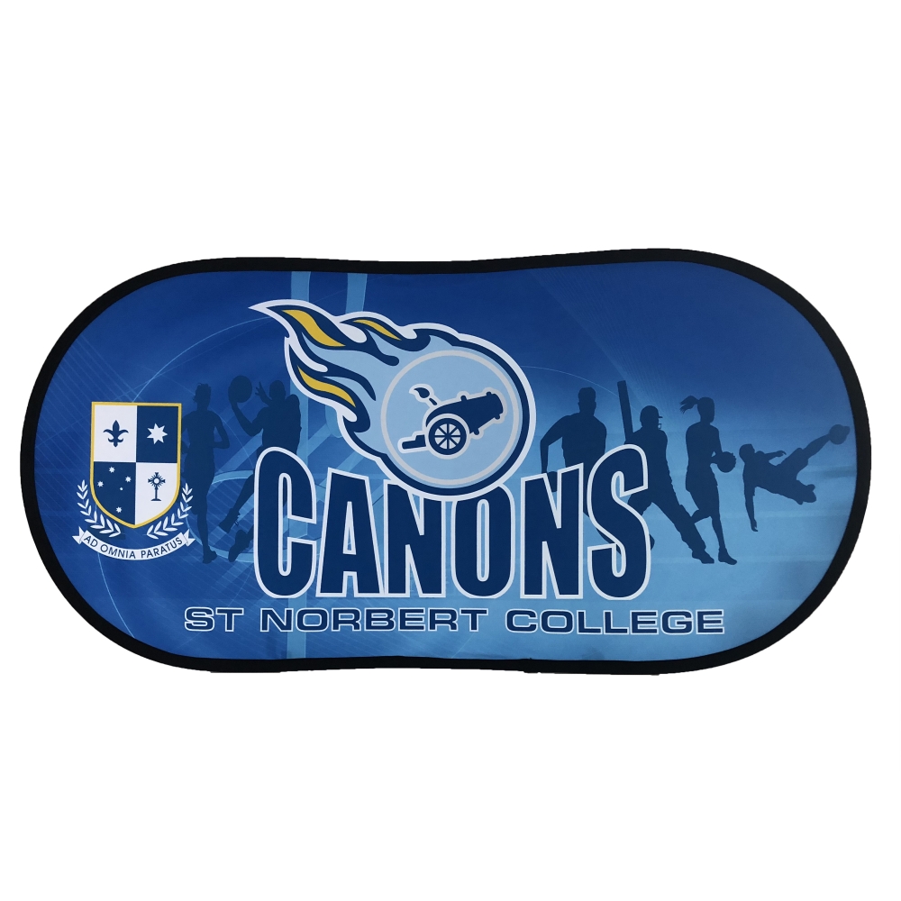 Oval Pop Out Banner