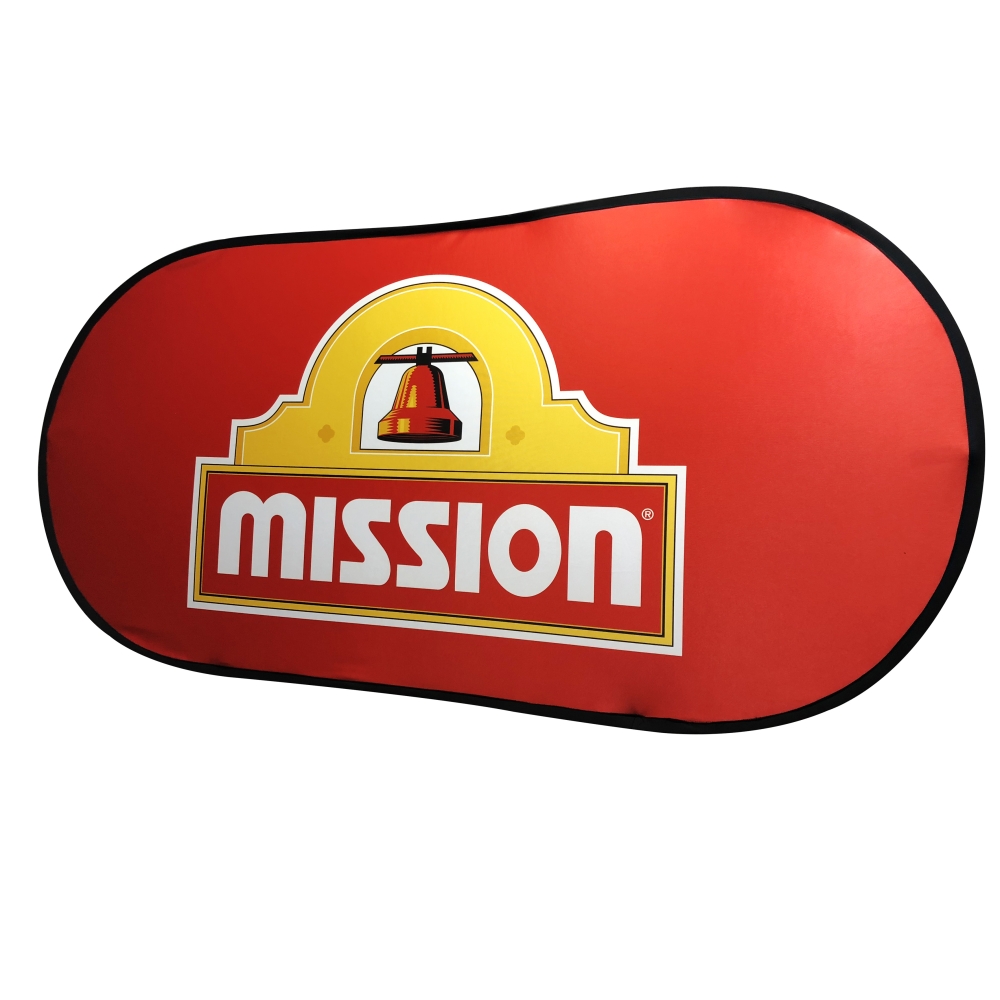 Oval Pop Out Banner
