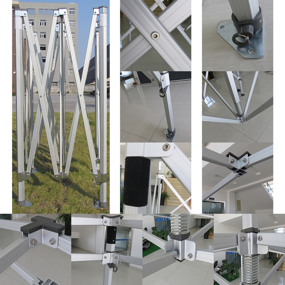 N Series-50x50mm Hexagon frame-1.8mm thickness-Aluminum