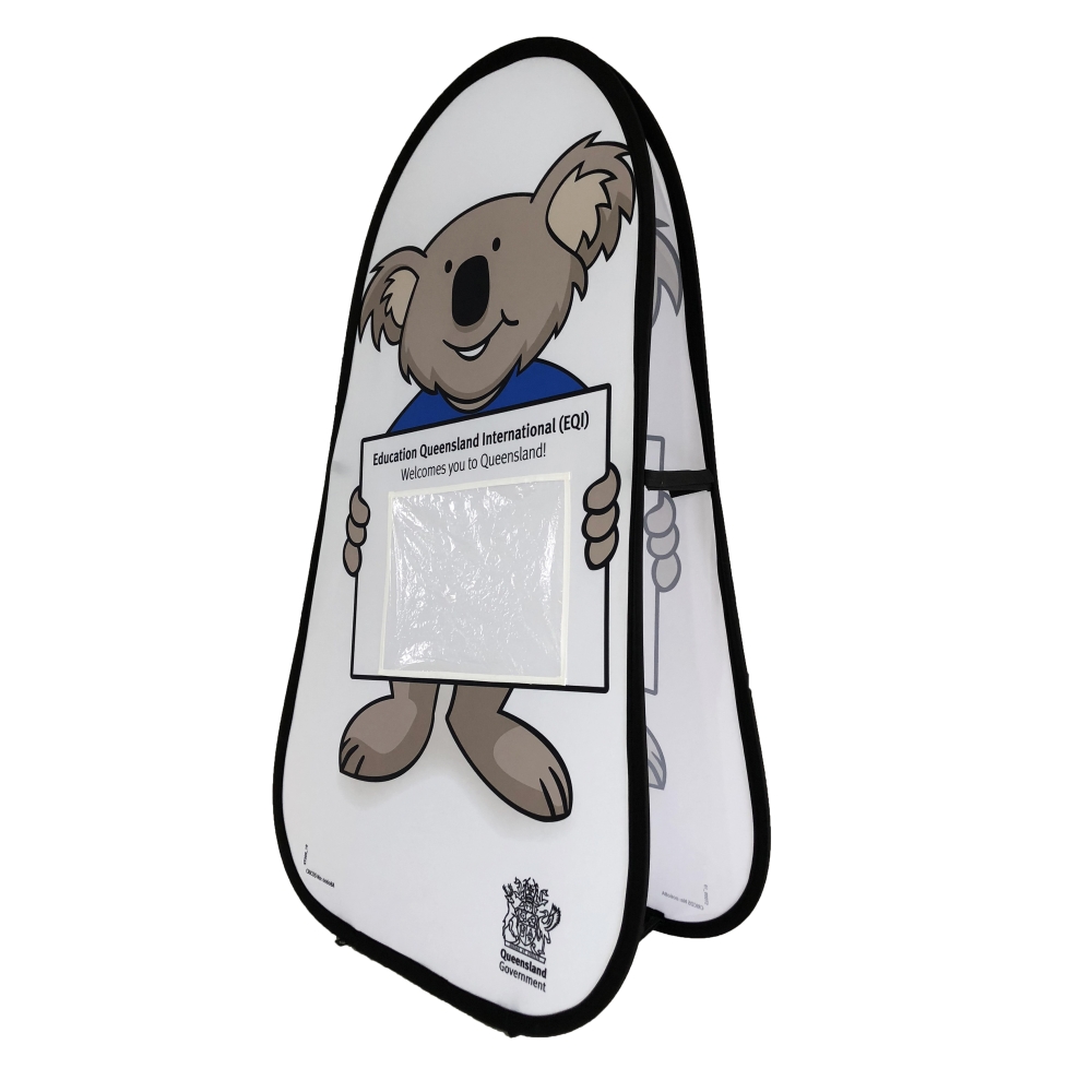 Vertical Pop Out Banner