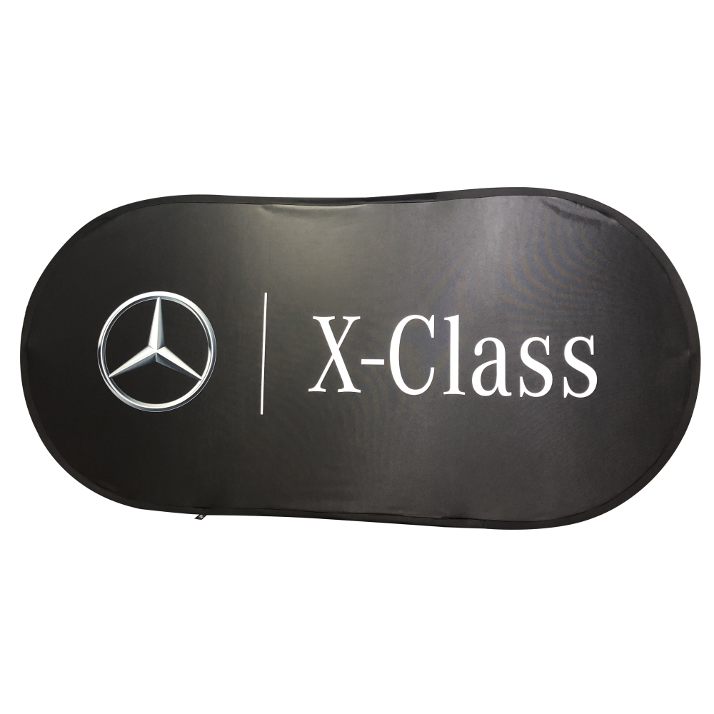 Oval Pop Out Banner