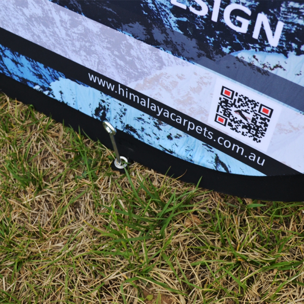 Oval Pop Out Banner