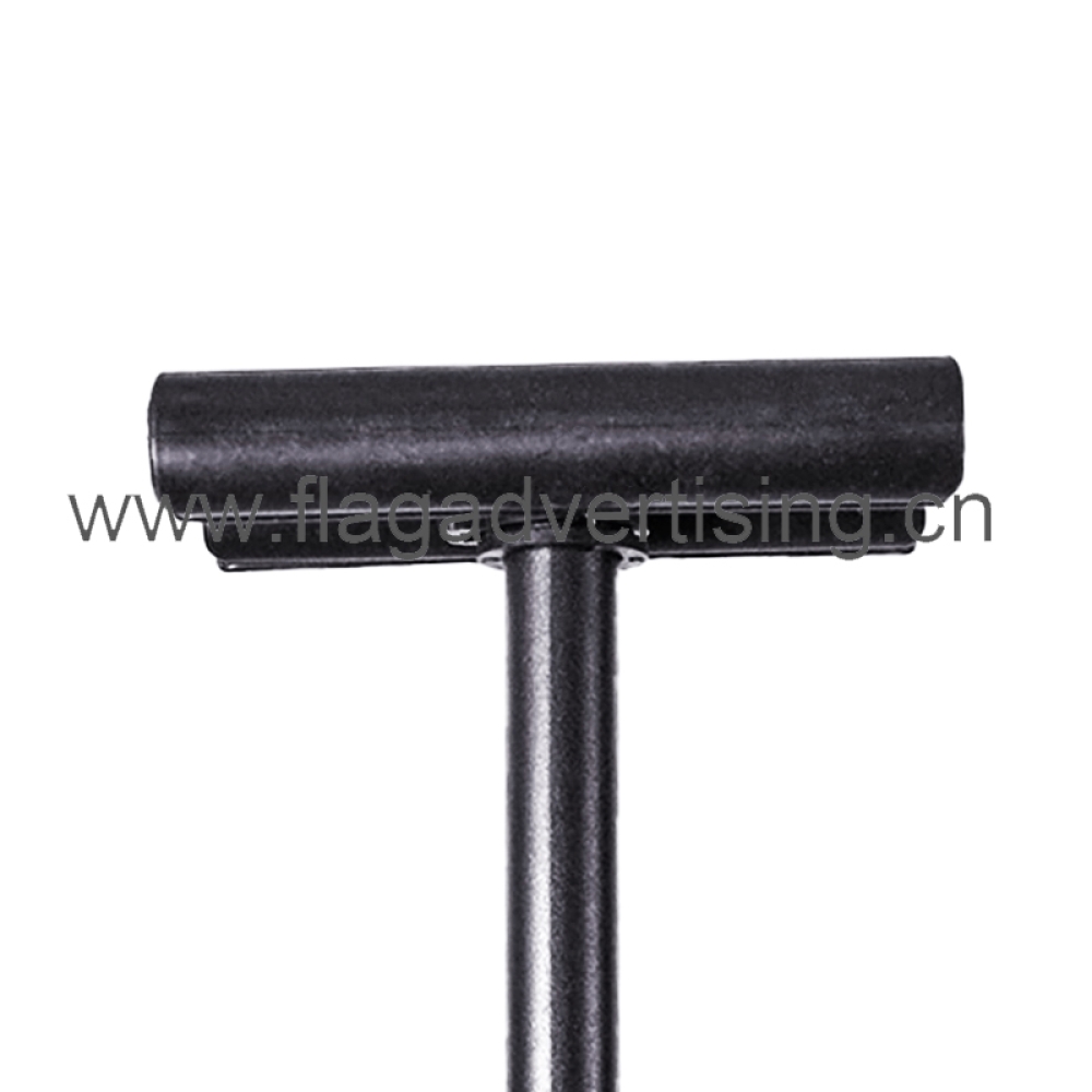Portable Double-Sided Adjustable Tripod Display Stand with Customized Poster