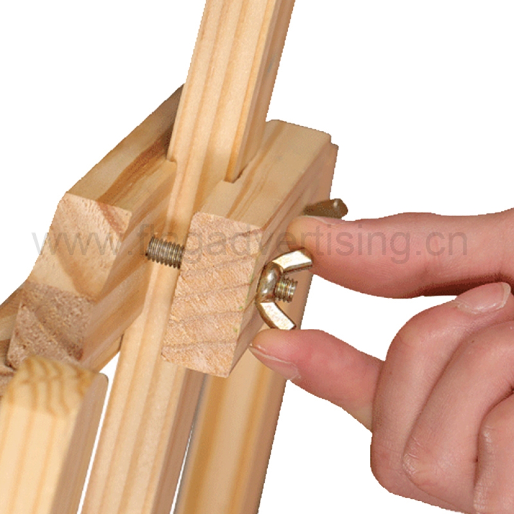 High Quality Pine Wood Artist Easel Display Stand for Painting