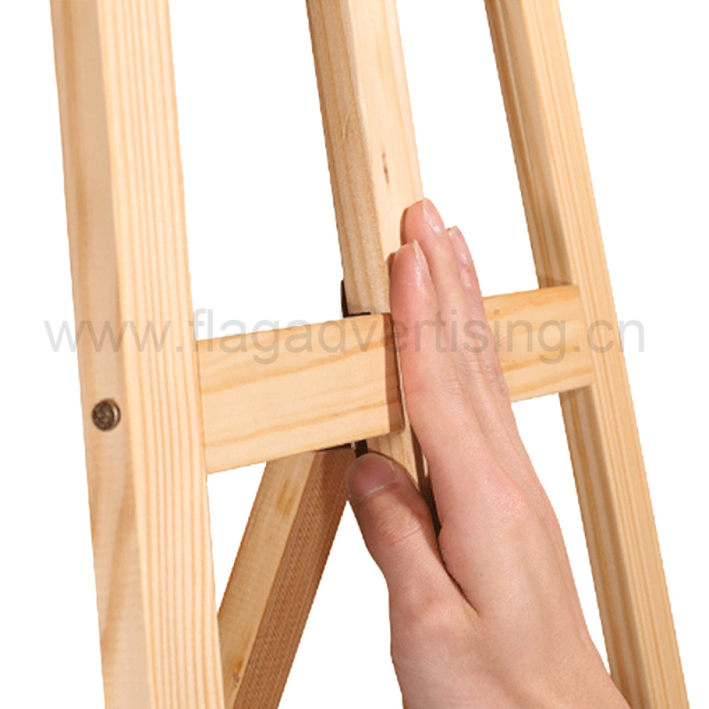 High Quality Pine Wood Artist Easel Display Stand for Painting