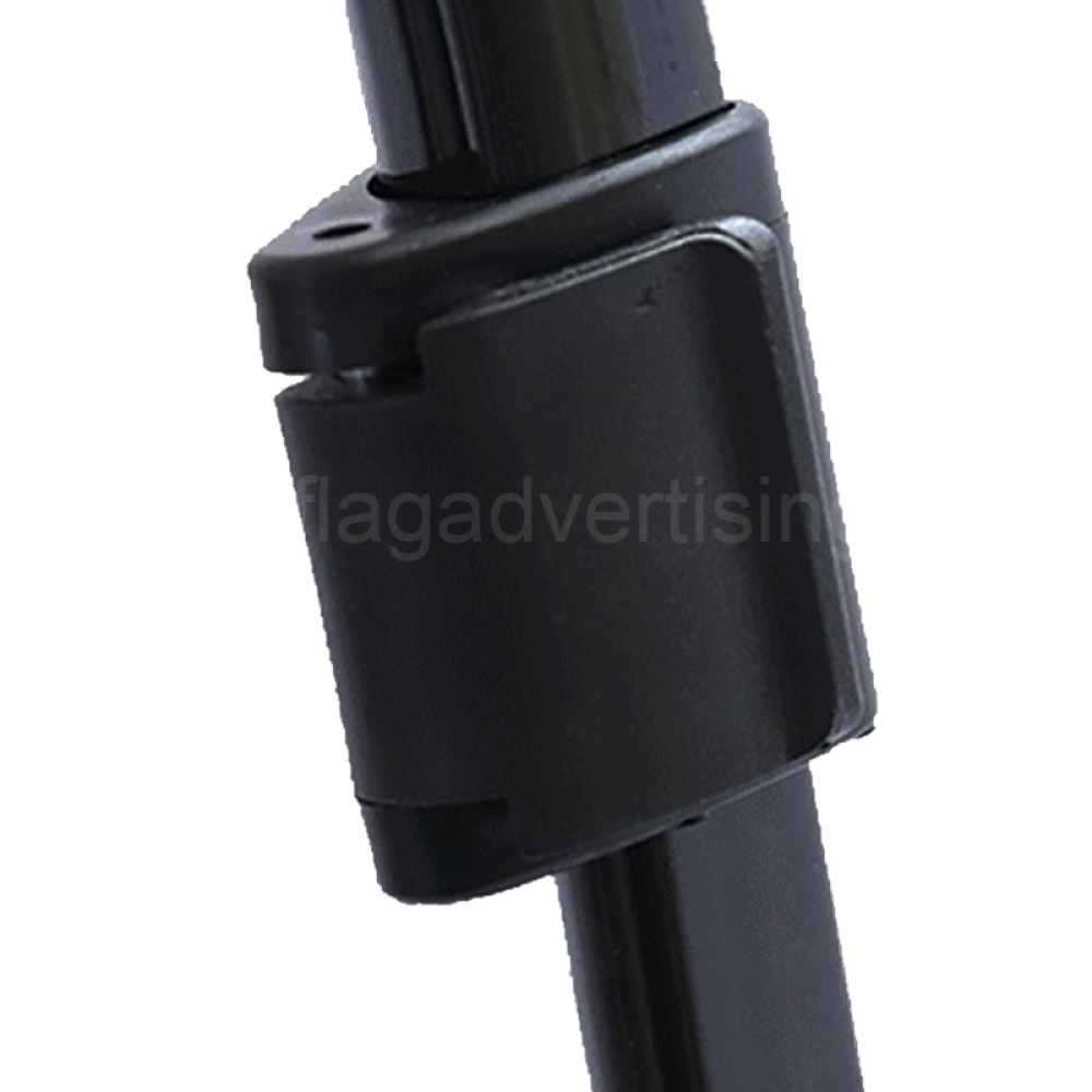 Portable Retractable Light Weight Adjustable Pop Display Stand with Customized Poster