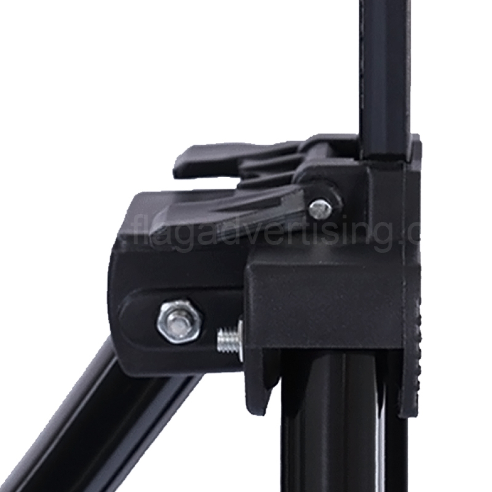 Portable Retractable Light Weight Adjustable Pop Display Stand with Customized Poster