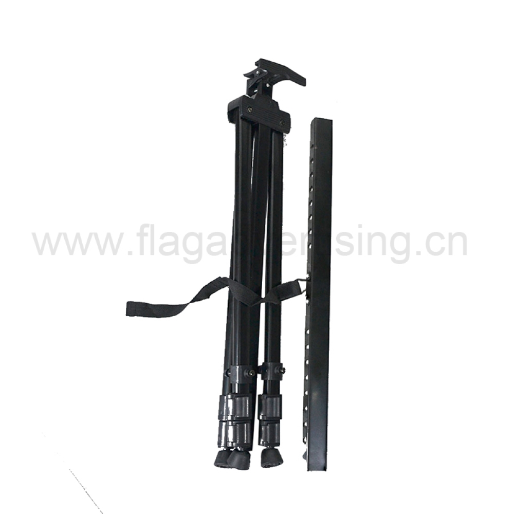 Portable Retractable Light Weight Adjustable Pop Display Stand with Customized Poster