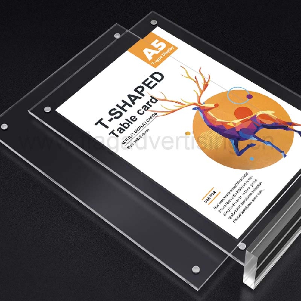 Acrylic Base Desktop Display Stand