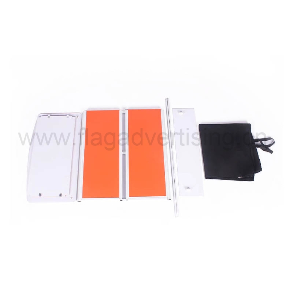 Multifunction Folding Portable Steel Promotion Table for Trade Show