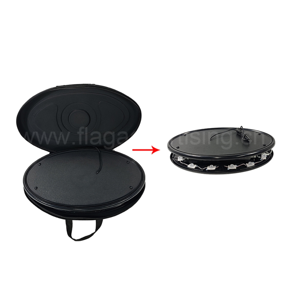 Portable Promotion Exhibition LED Oval EZ-UP Pro Table