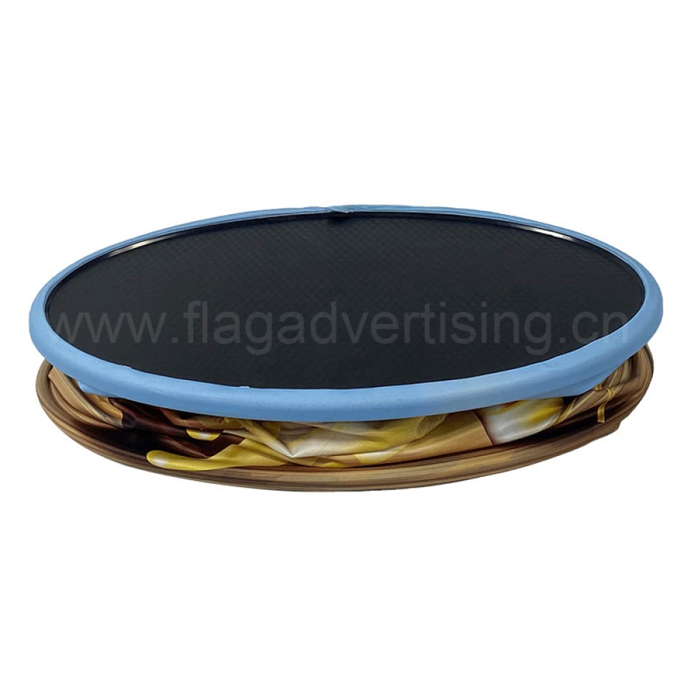 Portable Promotion Exhibition Counter Oval Ez-up PRO Table