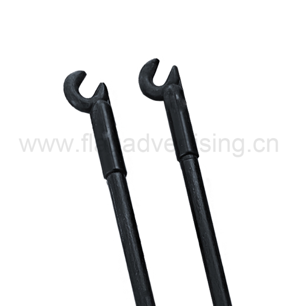 Custom Portable Trade Show Advertising Equipment Display Ox Horn X Banner Stand