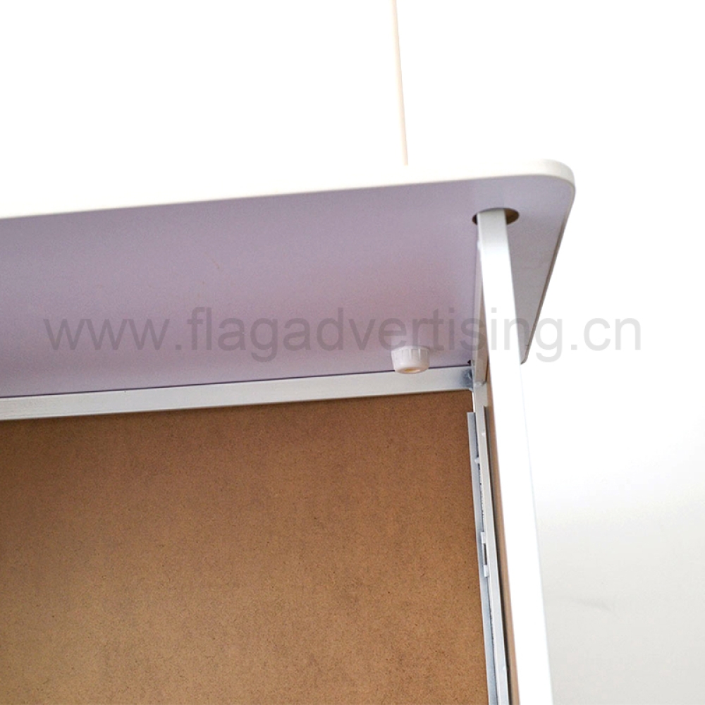 Multifunction Folding Portable Steel Promotion Table for Trade Show