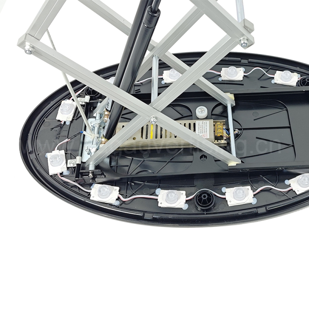 Portable Promotion Exhibition LED Oval EZ-UP Pro Table