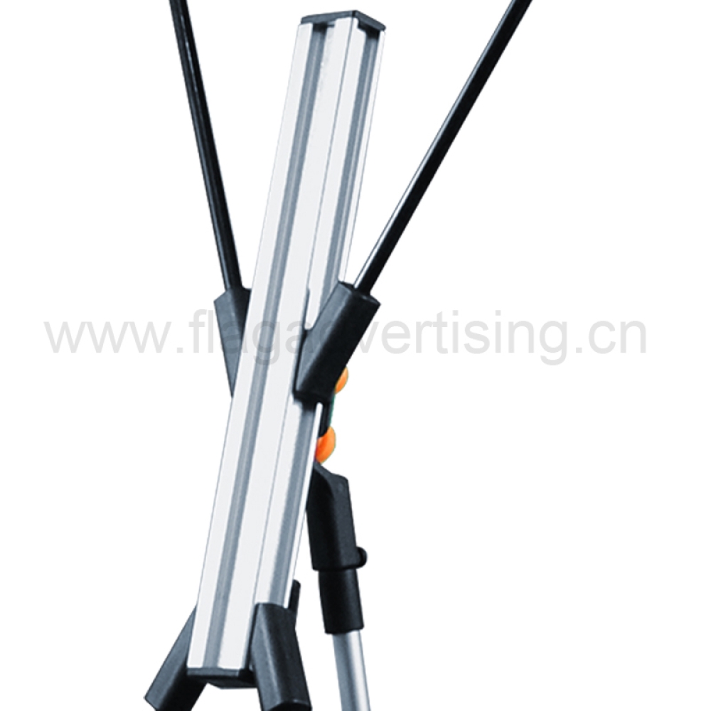 Custom Portable Trade Show Advertising Equipment Display USA Style X Banner Stand