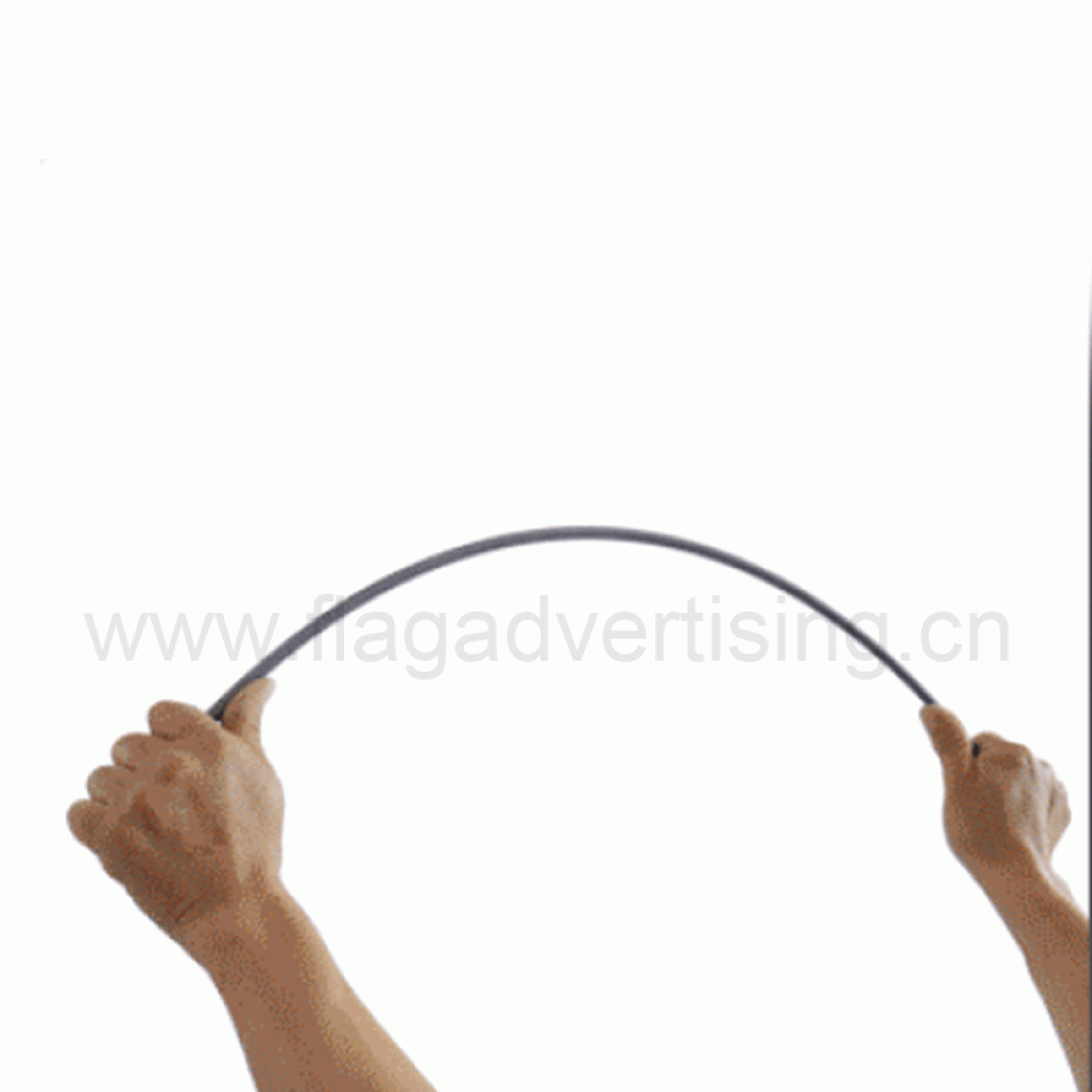 Custom Portable Trade Show Advertising Equipment Display Spring X Banner Stand