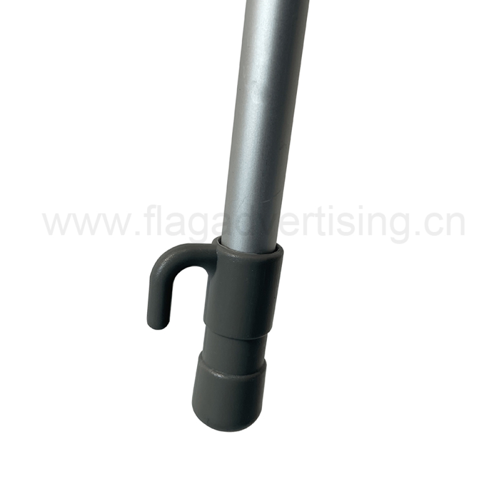 Custom Portable Trade Show Advertising Equipment Display Aluminum Tube Gear X Banne Stand