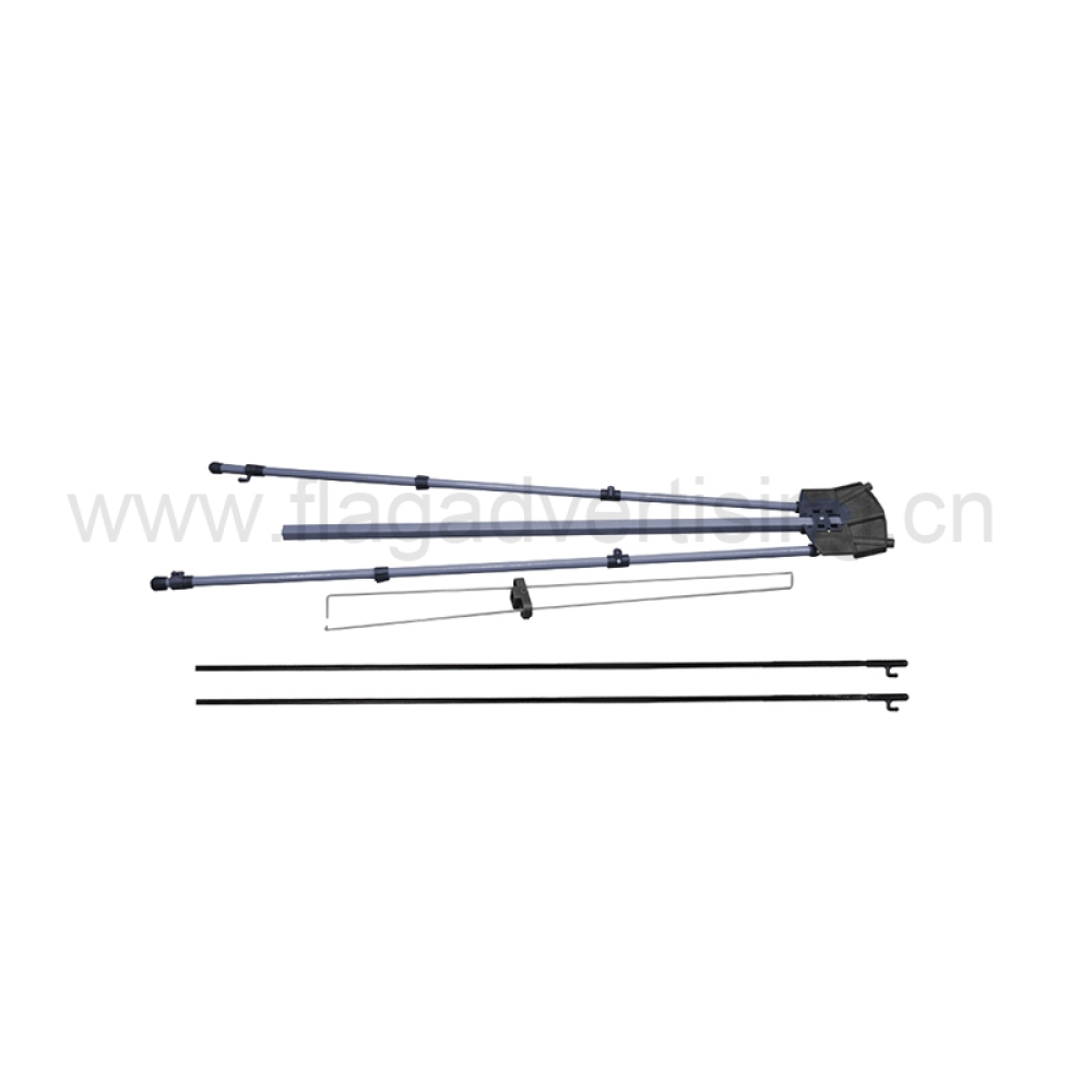 Advertising Portable X Stand Display Banner Korean Style X Banner Stand