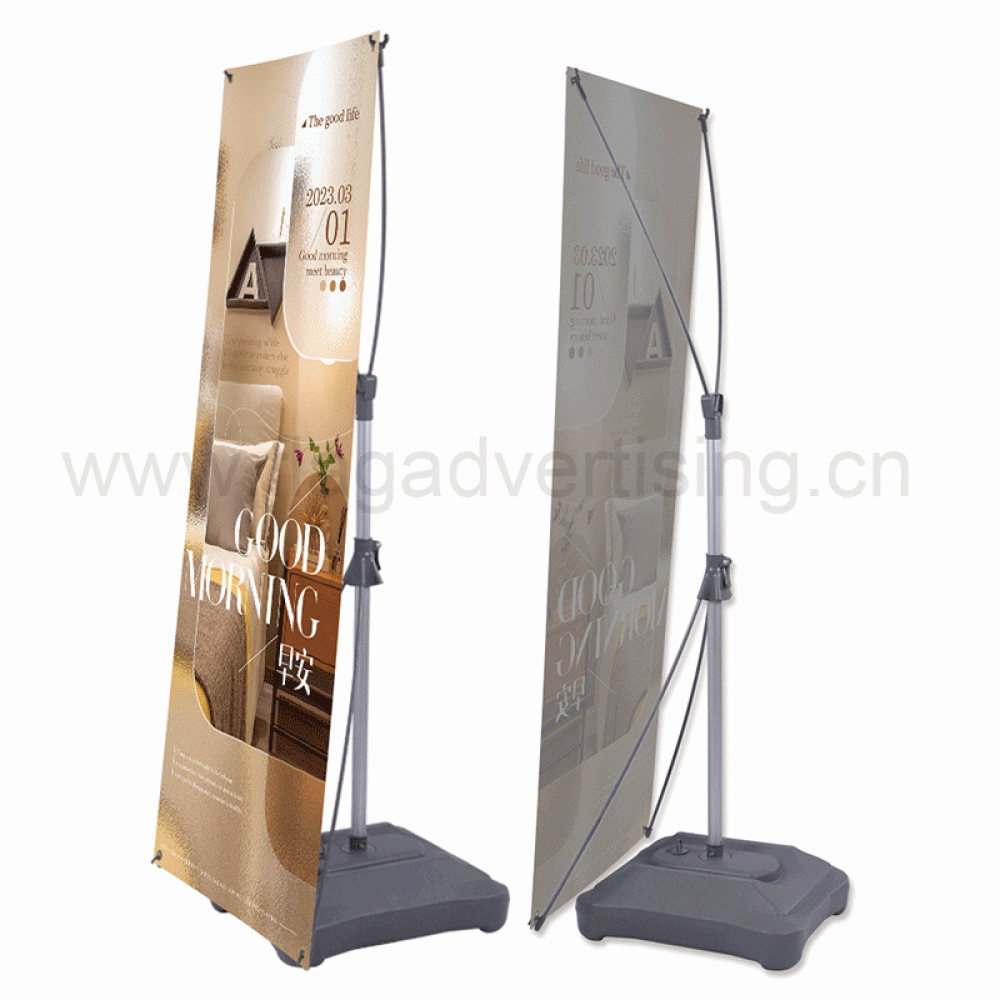 Best Seller Outdoor Portable Water Base X Banner Stand for Advertise