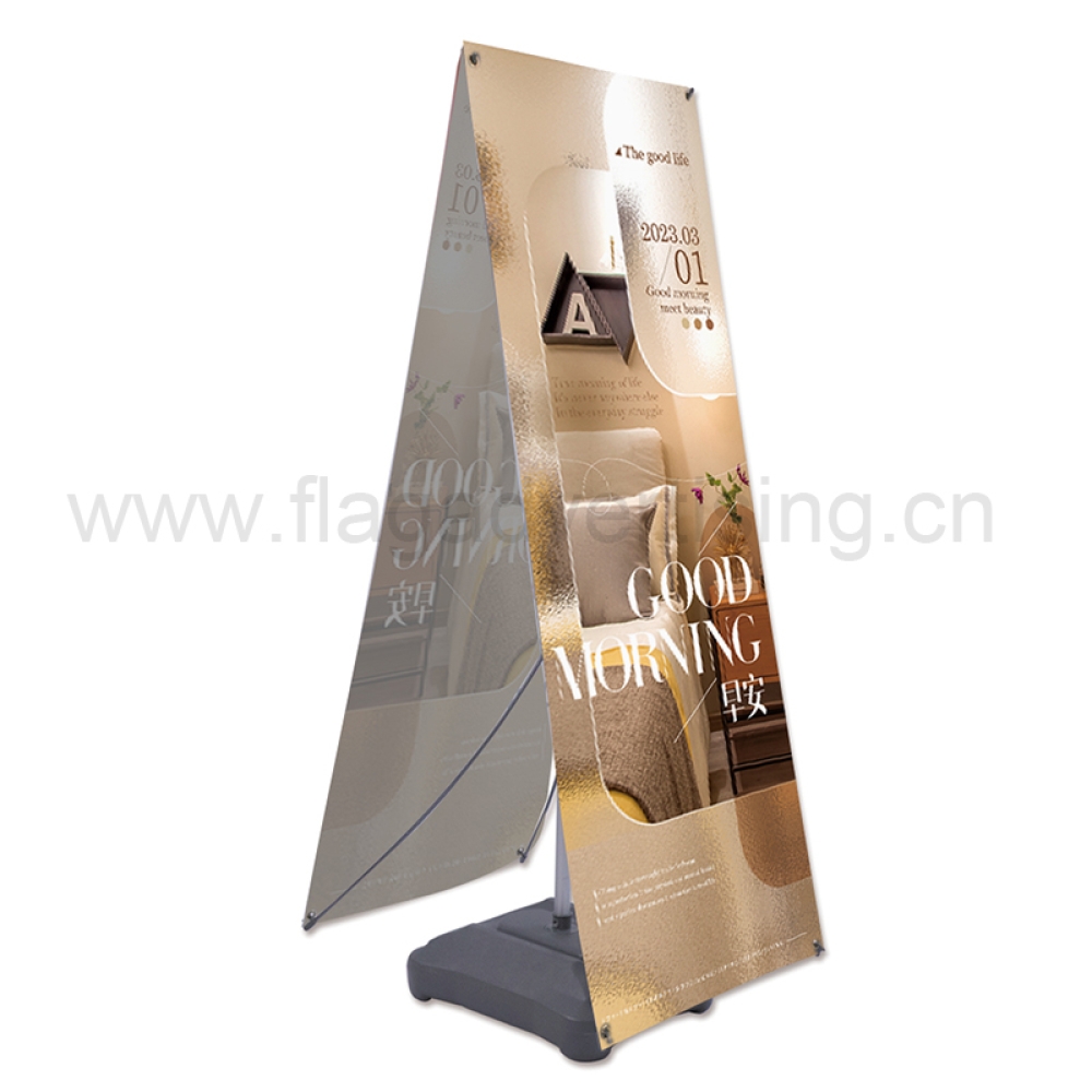 Best Seller Outdoor Portable Water Base X Banner Stand for Advertise