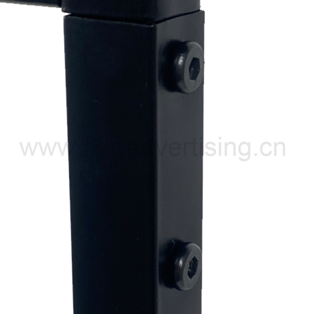 Easy to Carry and Push-Pull Double Pole Standing Sign