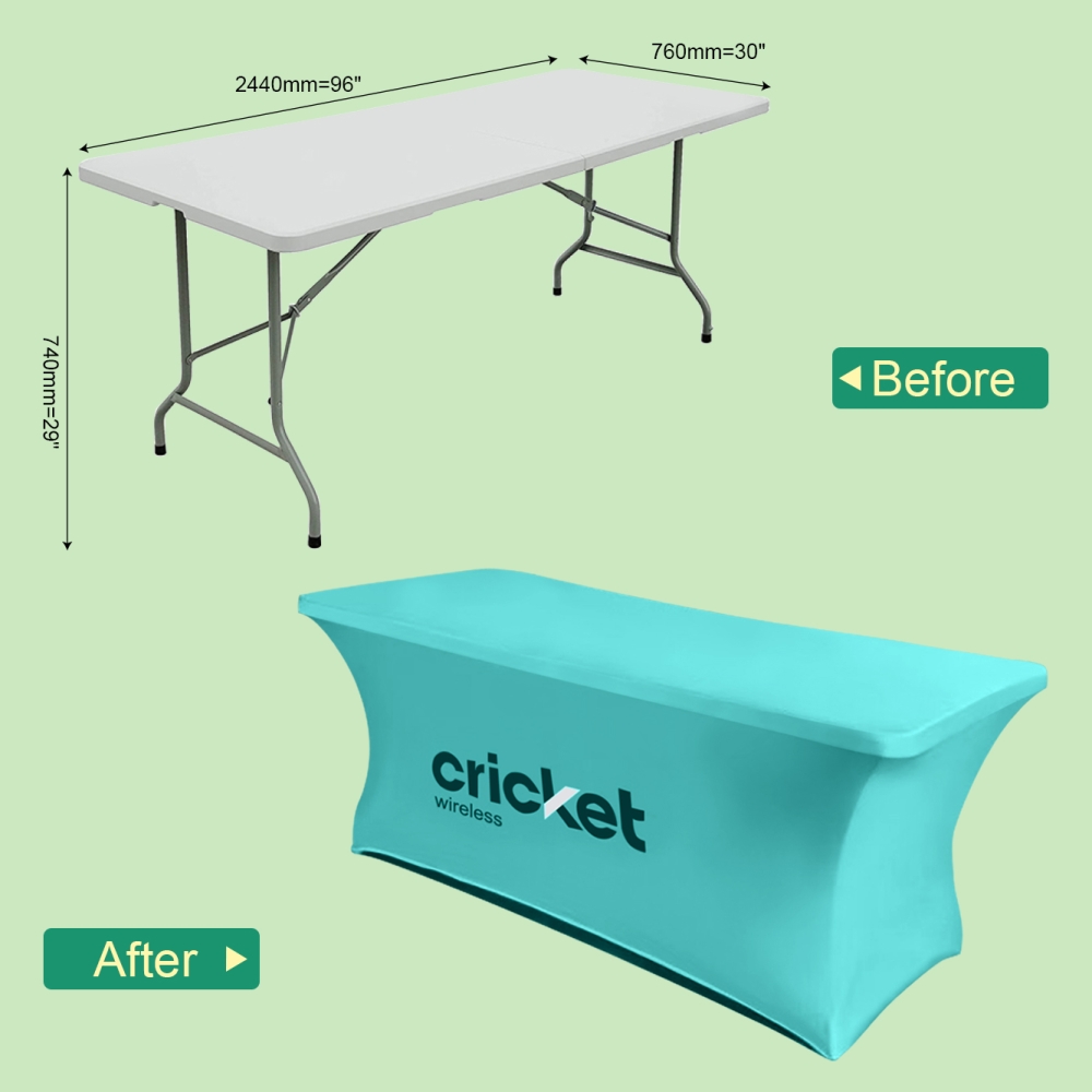 8ft Stretch Table Cover