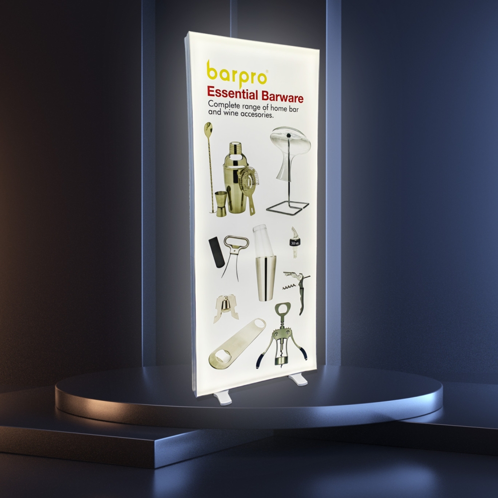 Led Display Board Graphic Banner Light Box Advertising Backlit Lightbox Led Lightbox Display Stand for Trade Show Exhibition
