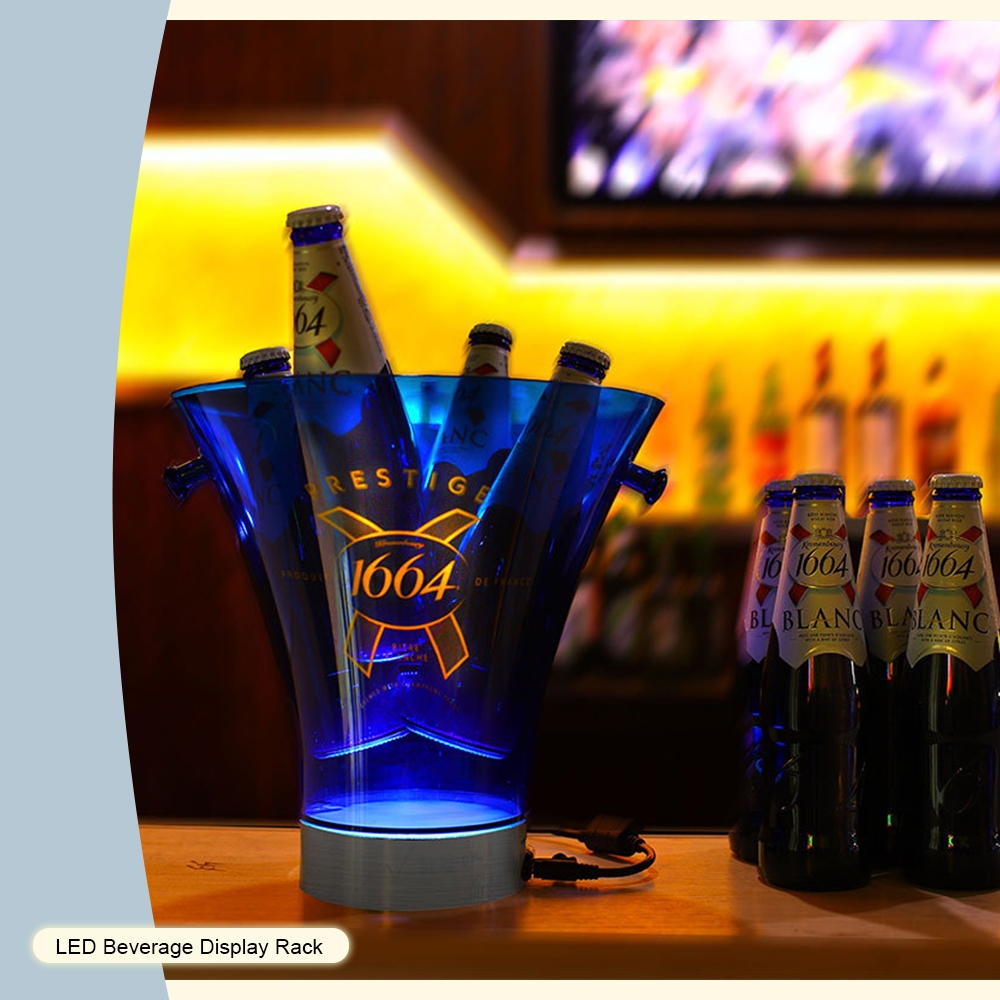 LED Beverage Display Rack