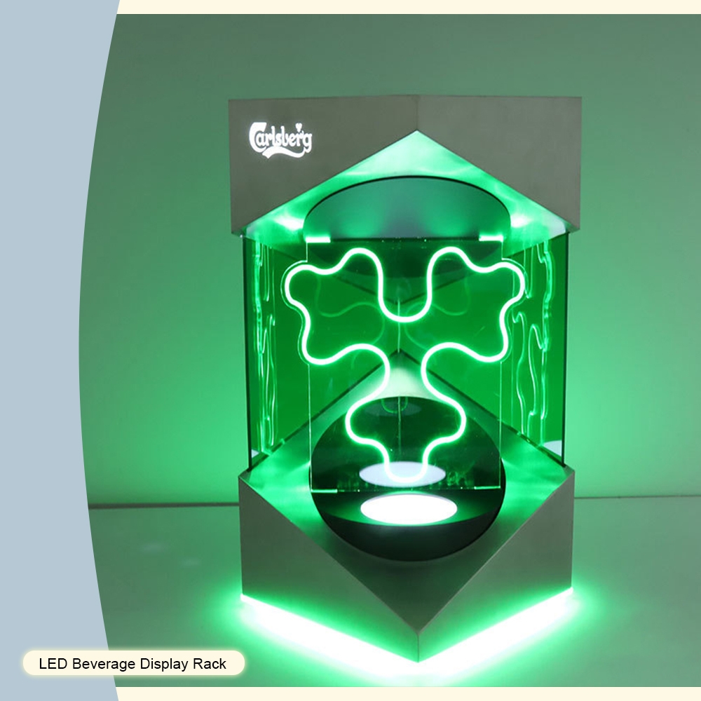 LED Beverage Display Rack