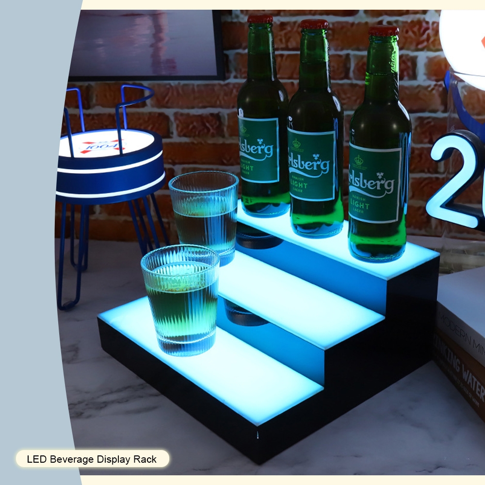 LED Beverage Display Rack