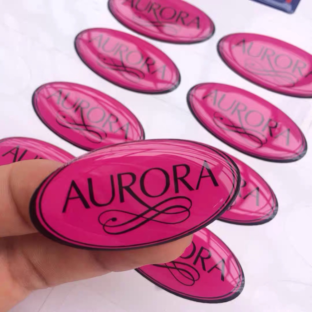 Dome Epoxy Sticker