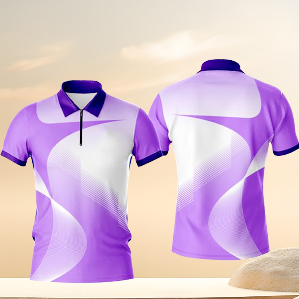 Custom Pattern Shirts Design Men Glof Polo