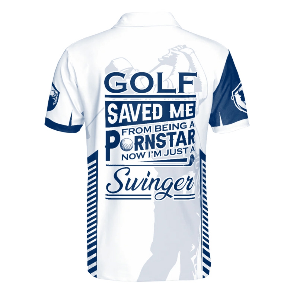 Custom Pattern Shirts Design Men Glof Polo