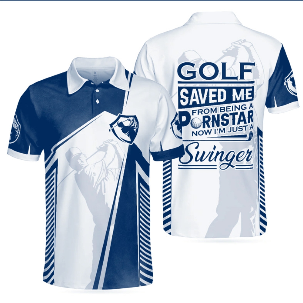 Custom Pattern Shirts Design Men Glof Polo