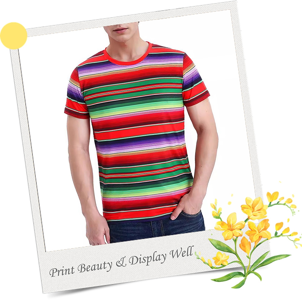 Custom short-sleeved T-shirt 3D digital print summer casual crewneck T-shirt for men