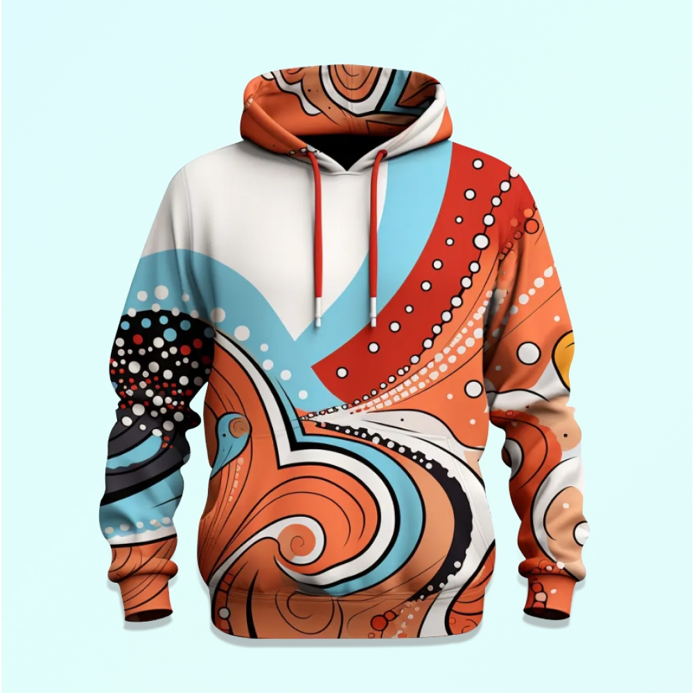 Aboriginal Clothes Mens Hoodies Australia  Community Unity Unisex Hoodies
