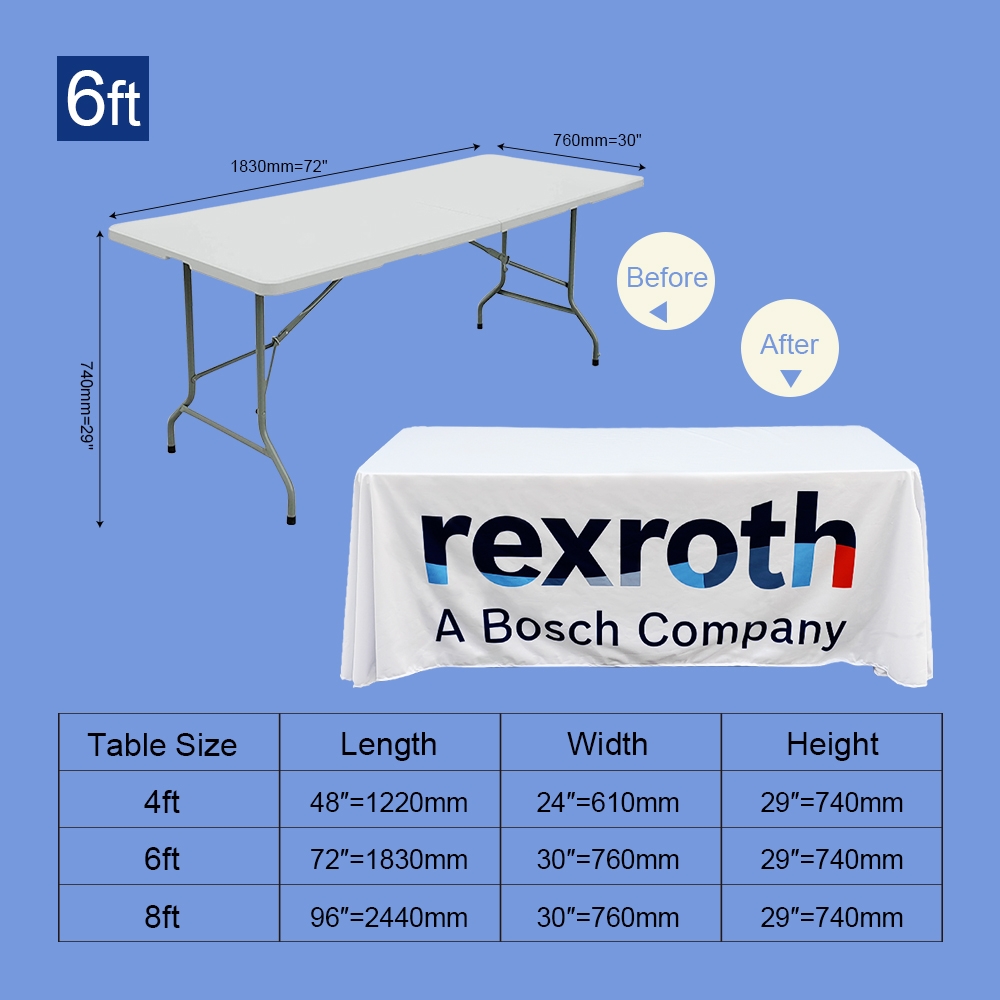 6ft Full Table Throw