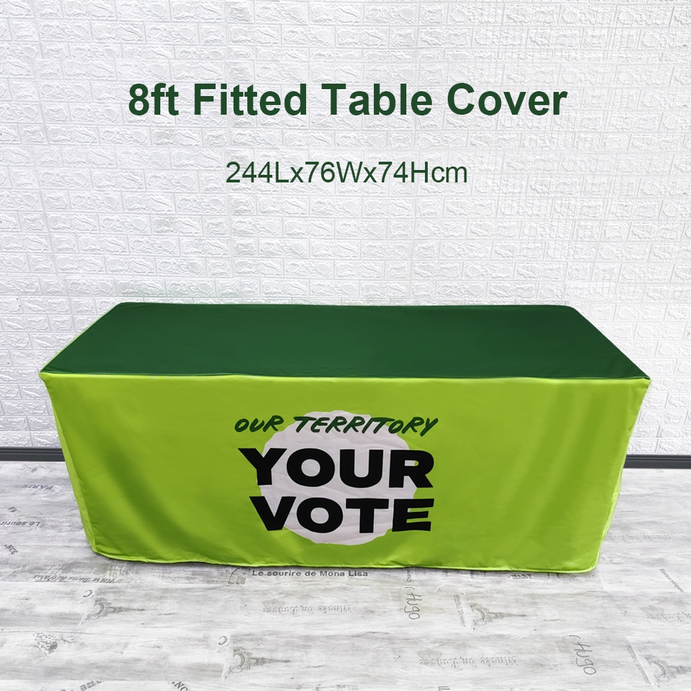8ft Fitted Table Cover