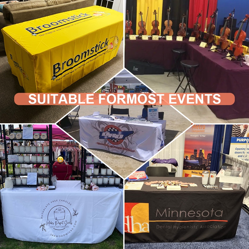 6ft Fitted Table Cover